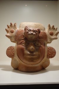 Art object in Lima museum
