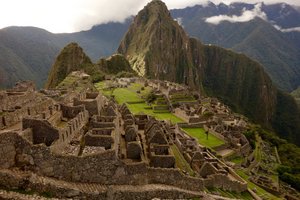 Beautiful view of Machu Picchu