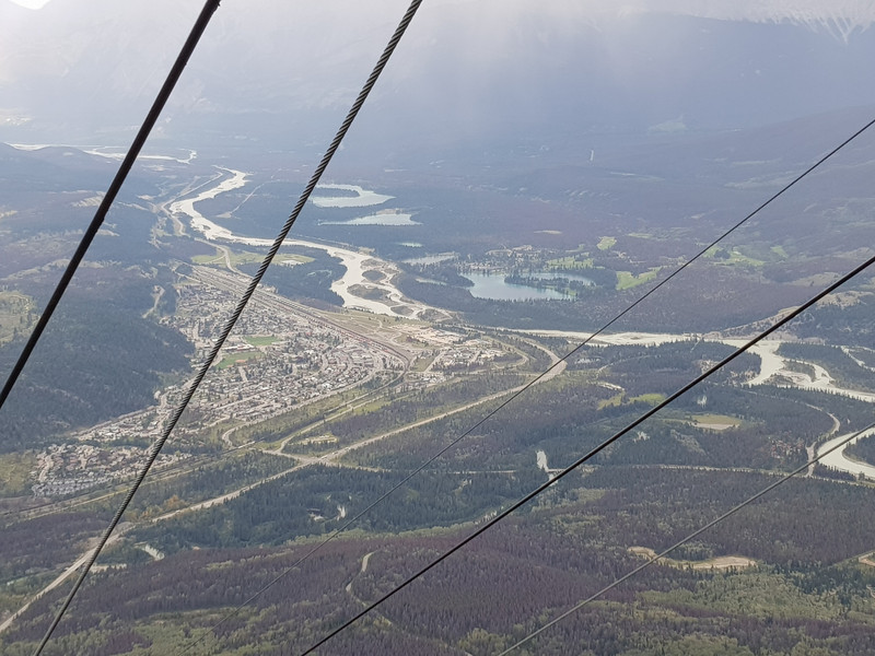 View of Jasper from above