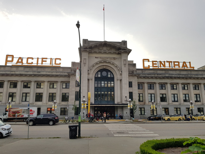 Pacific Central Station in Vancouver