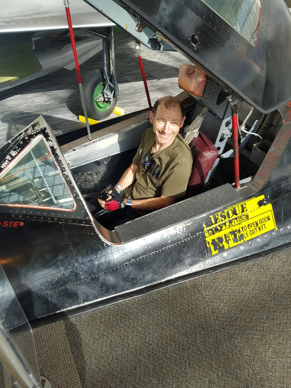 Museum of Flight - Ace Pilot Taking Care of Business