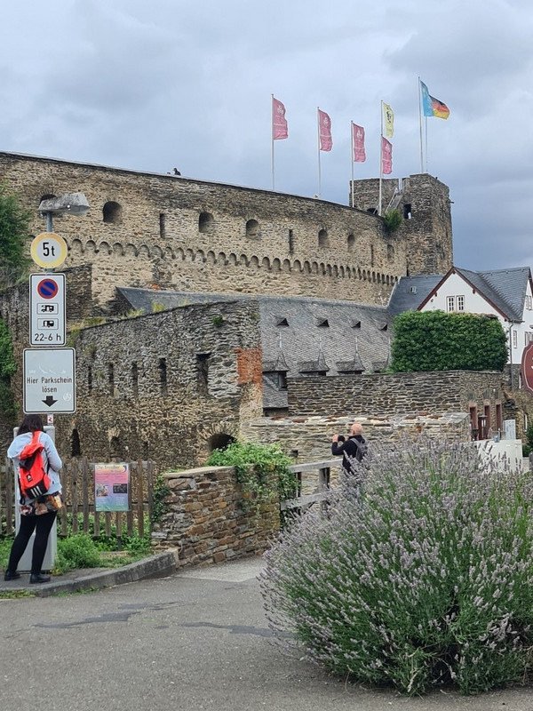 Rheinfels Castle - The top wall