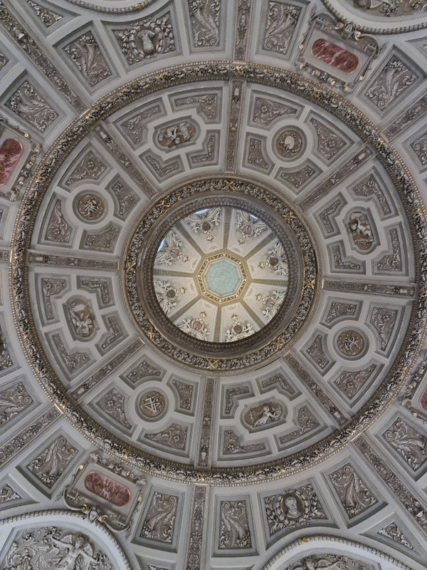 Ceiling of the Museum in the foyer