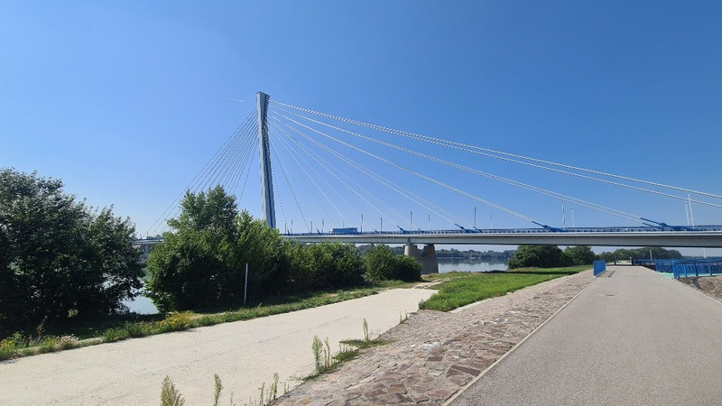 The bridge at Komarno