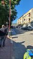 Pretty street in Dimitrovgrad