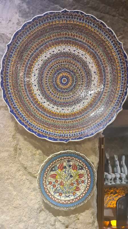 Beautifully painted Plates