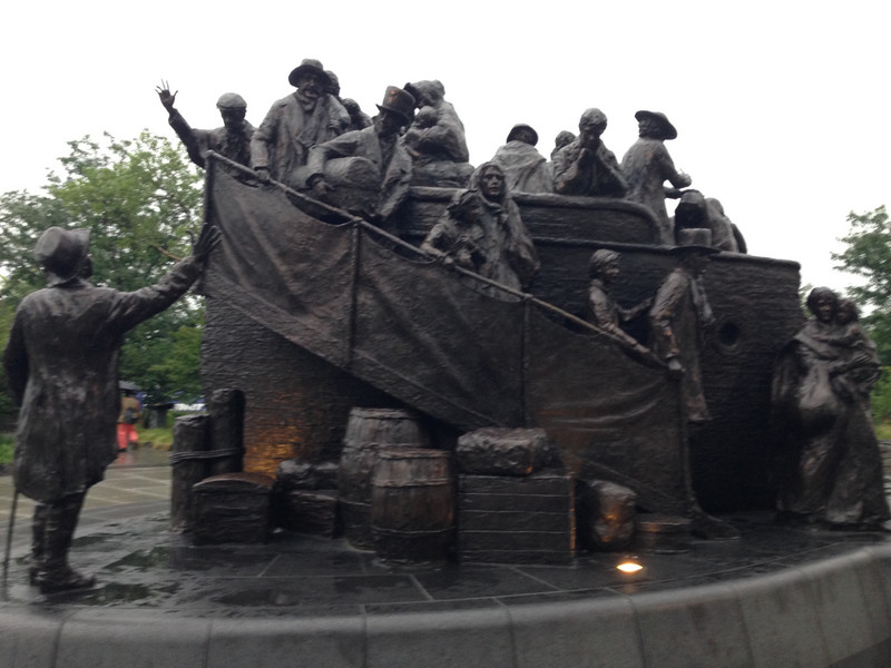 Irish Imigration Statue - Philly