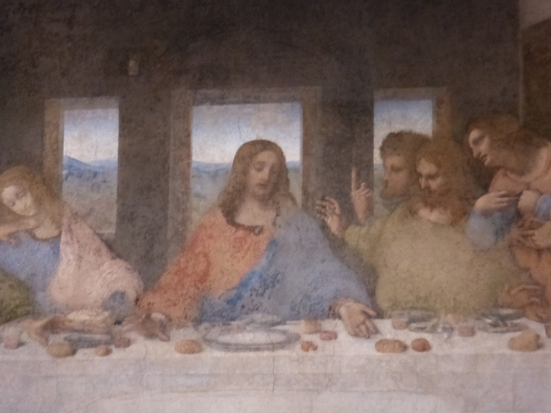 Detail of the Last Supper