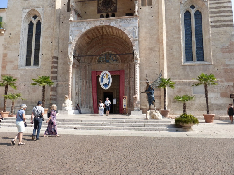 More of the Duomo facade