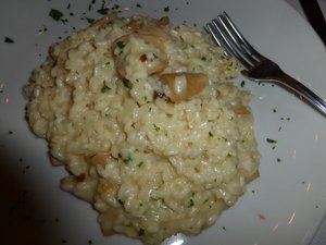 My risotto with porcini mushrooms - yummy!