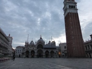 St Marks Square at 6:40 am....