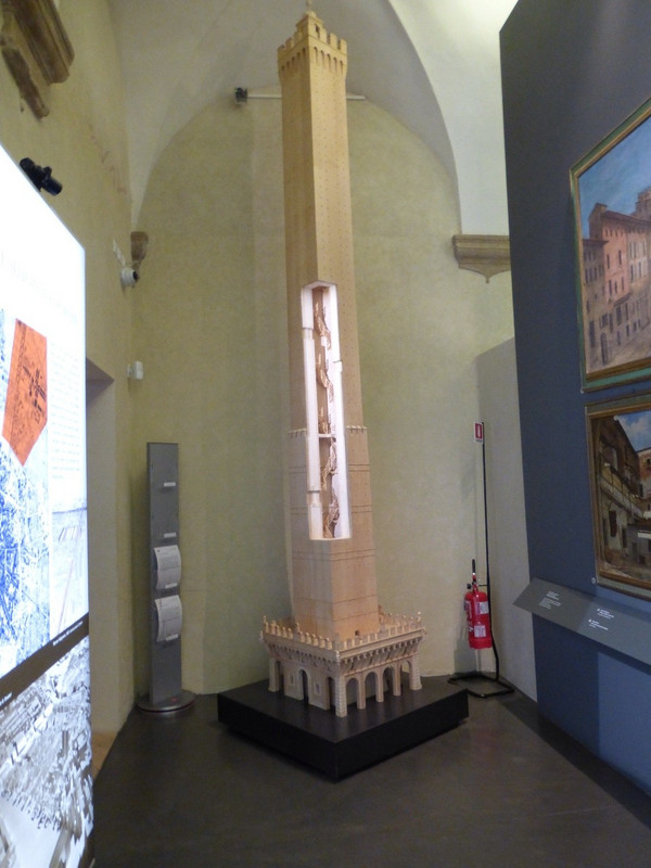 Model of a tower