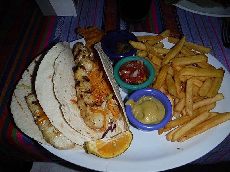 Fish tacos at Big Daddy&#39;s