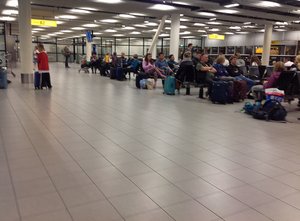 Basement of Schipol Airport