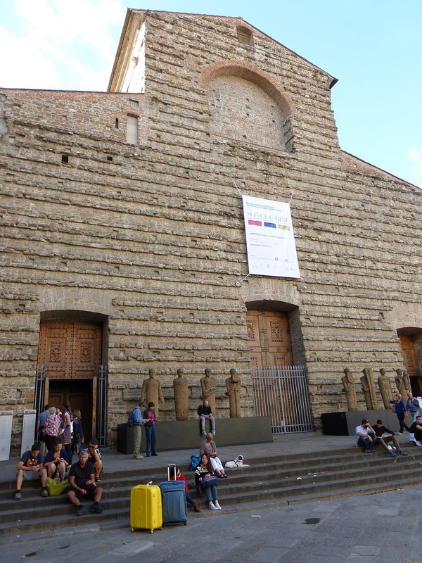 The front of the Church of San Lorenzo