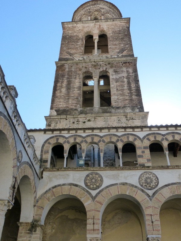 Bell tower at Church of San Matteo - Salerno