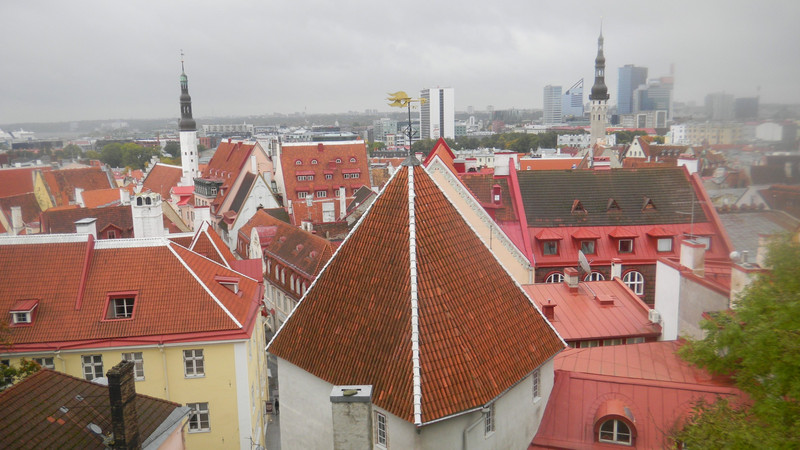 View of Tallinn from above