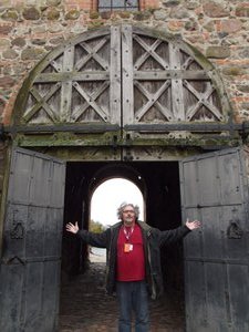 Entrance doors, Trakai Castle