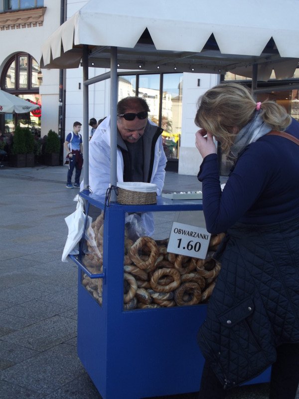 Pretzels for sale everywhere