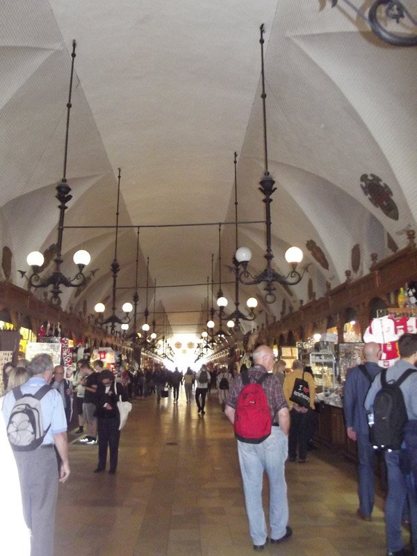 Inside the main central market building