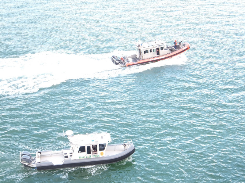 Coast Guard & Miami Dade Police