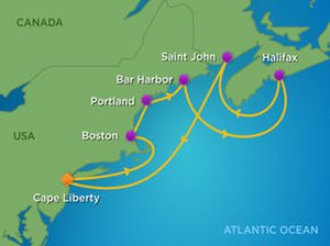 Our Cruise Route