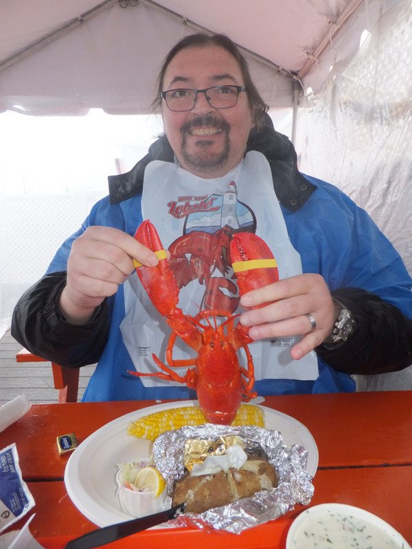 Kamie and his lobster