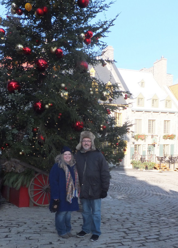 Us in the town square