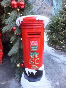 You can mail a letter to Santa