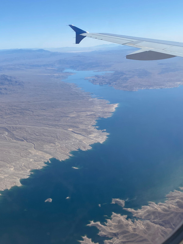 Flying into Nevada