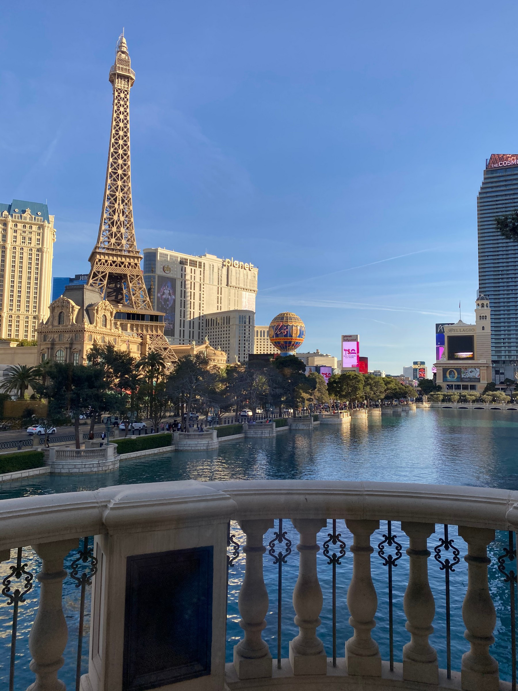 View of Paris from Bellagio | Photo