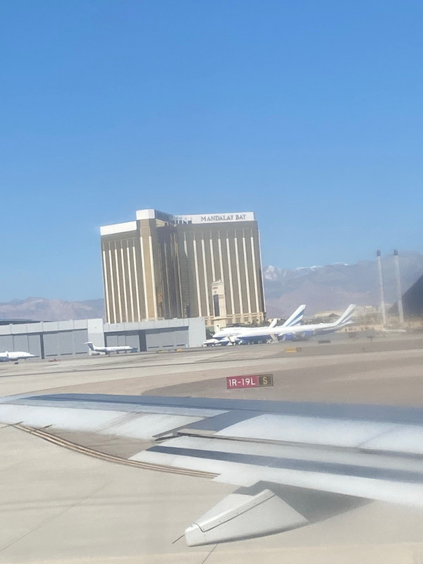 See how close the airport is to the strip