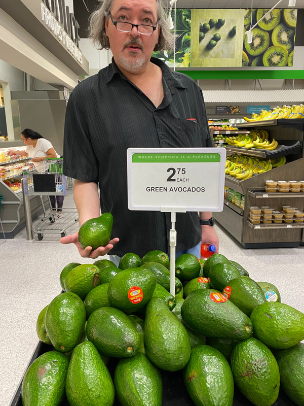 Miami has big avocados.  AVOCADOS