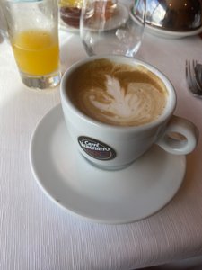 I tried their version of a cappuccino at breakfast this morning