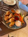 Wings with four sauces