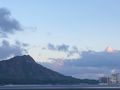 Diamond Head view from our table