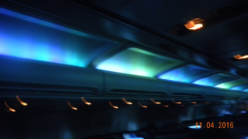 The &quot;Northern Lights&quot; on the plane