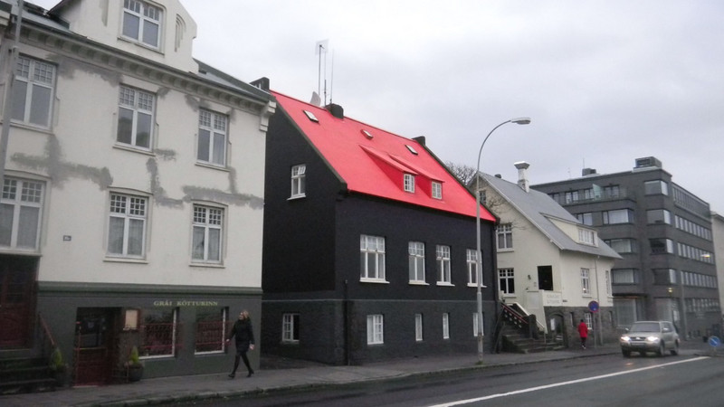 Typical Icelandic buildings