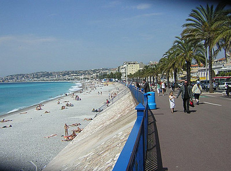 Beach in Nice