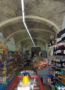 Grocery Store in Sardinia, Italy