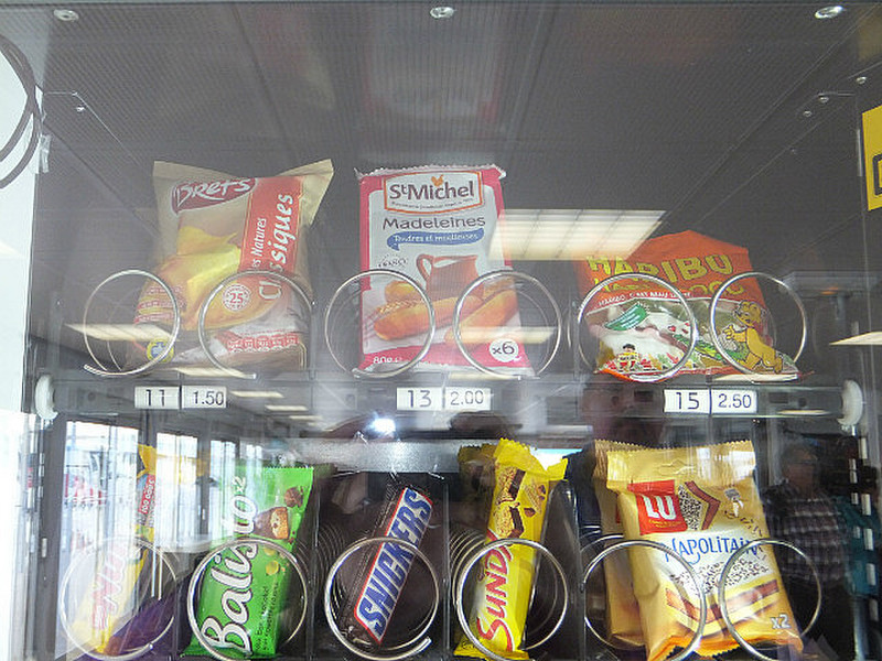 They have odd things in vending machines