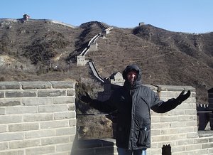 Kamie on the Great Wall