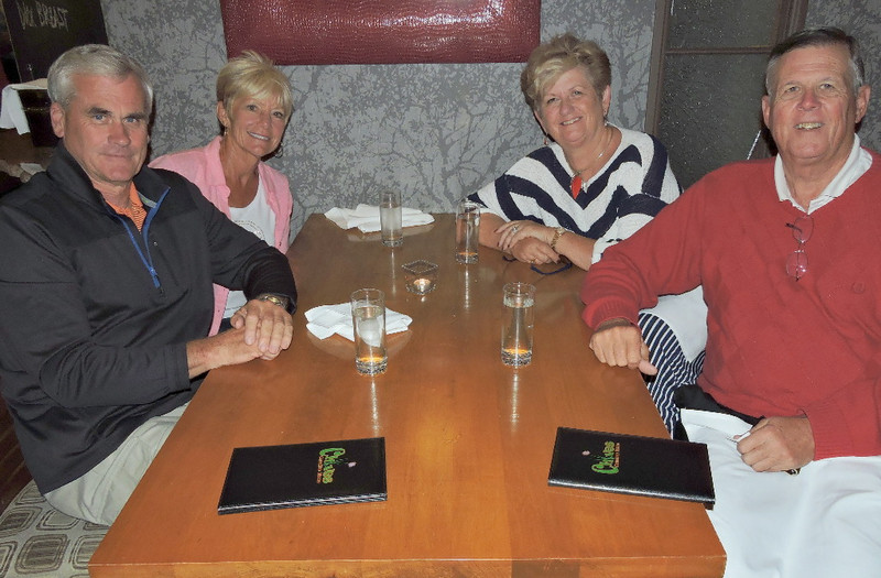 Dinner with Dennis &amp; Linda Hohn, at Chive&#39;s