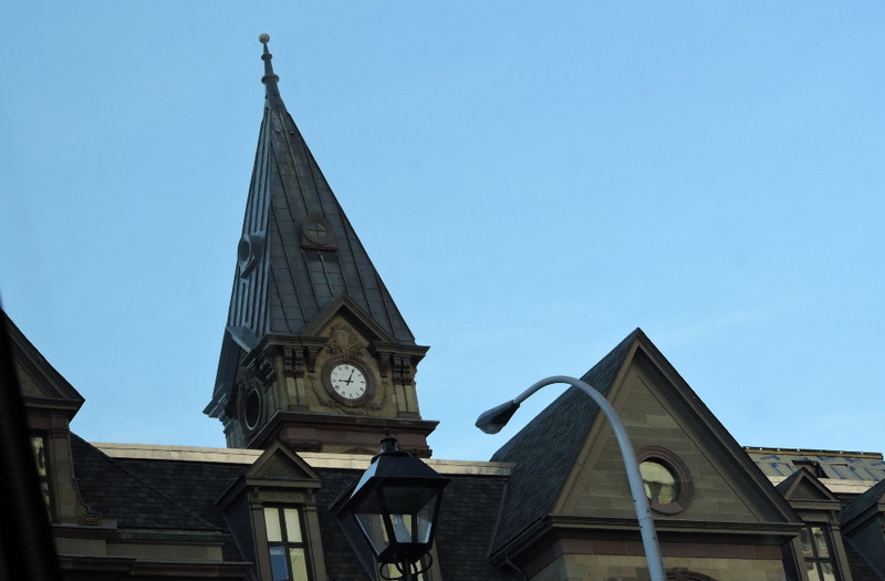 1917 Halifax explosion stopped clock at city hall