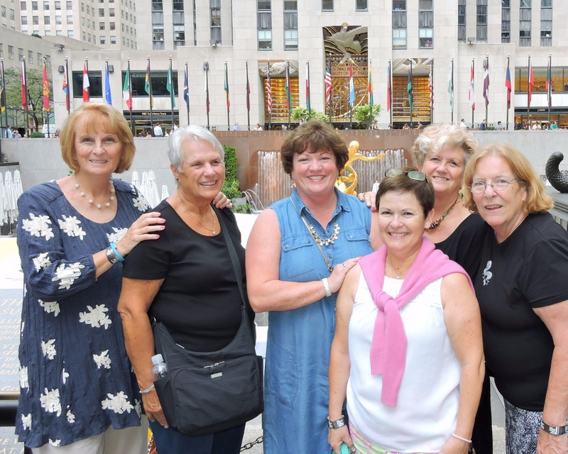 Sixsome at Rockefeller Center