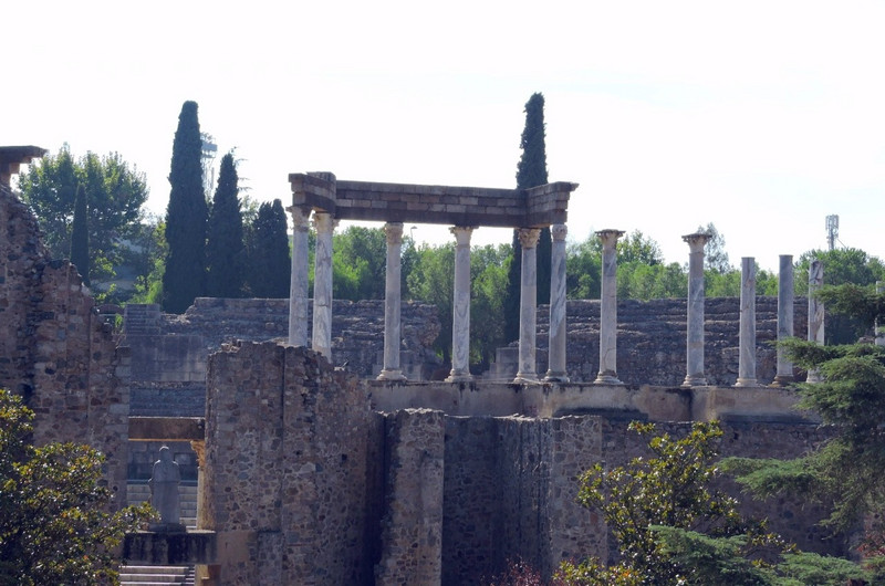 Roman ruins at Merida, Spain