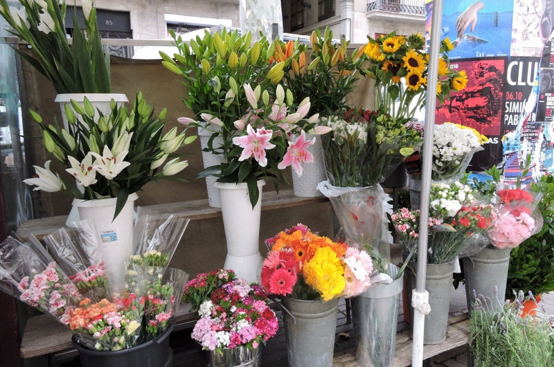 La Rambla flower market
