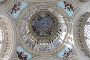 Cupola ceiling at the Palace