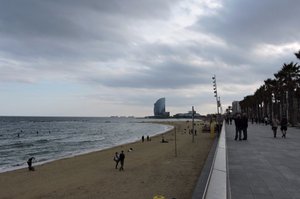 Barcelona by the sea