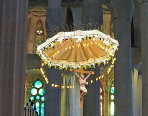 La Sagrada Familia main altar
